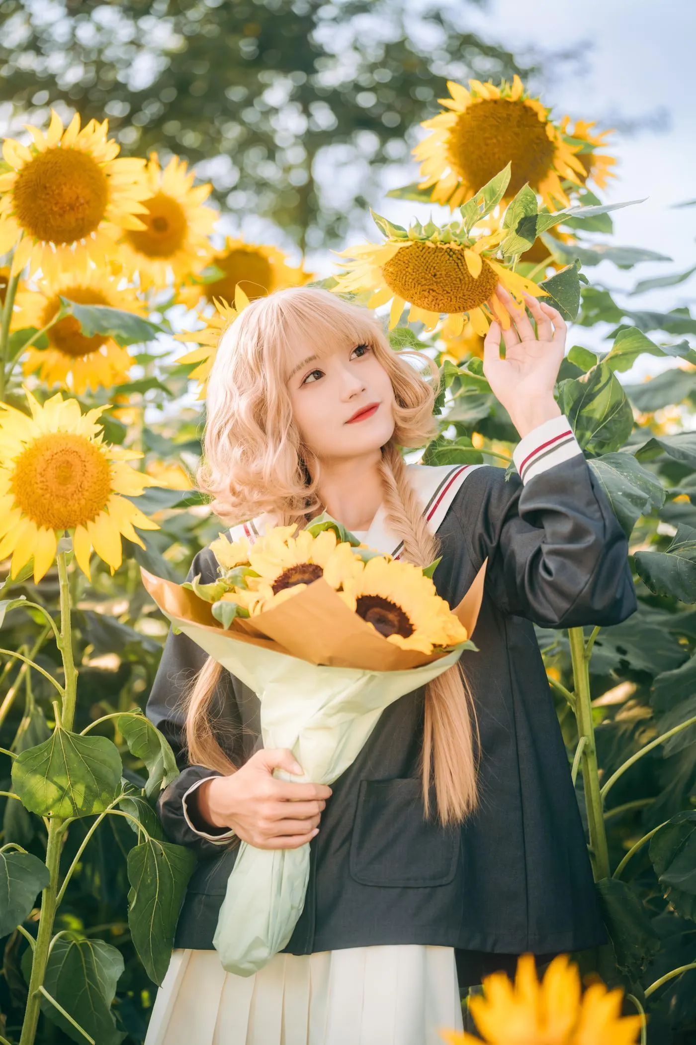 兔子Zzz不吃胡萝卜 – NO.103 花开海上 [28P]插图8